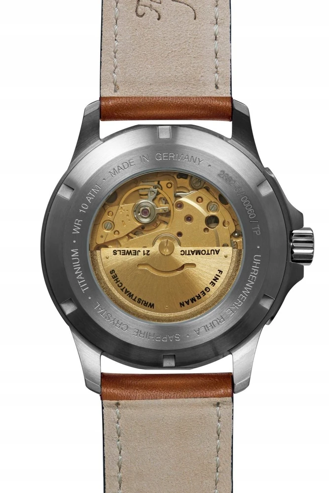 Išmanusis laikrodis Bauhaus Aviation Titanium 28623 laikrodis, 42 mm
