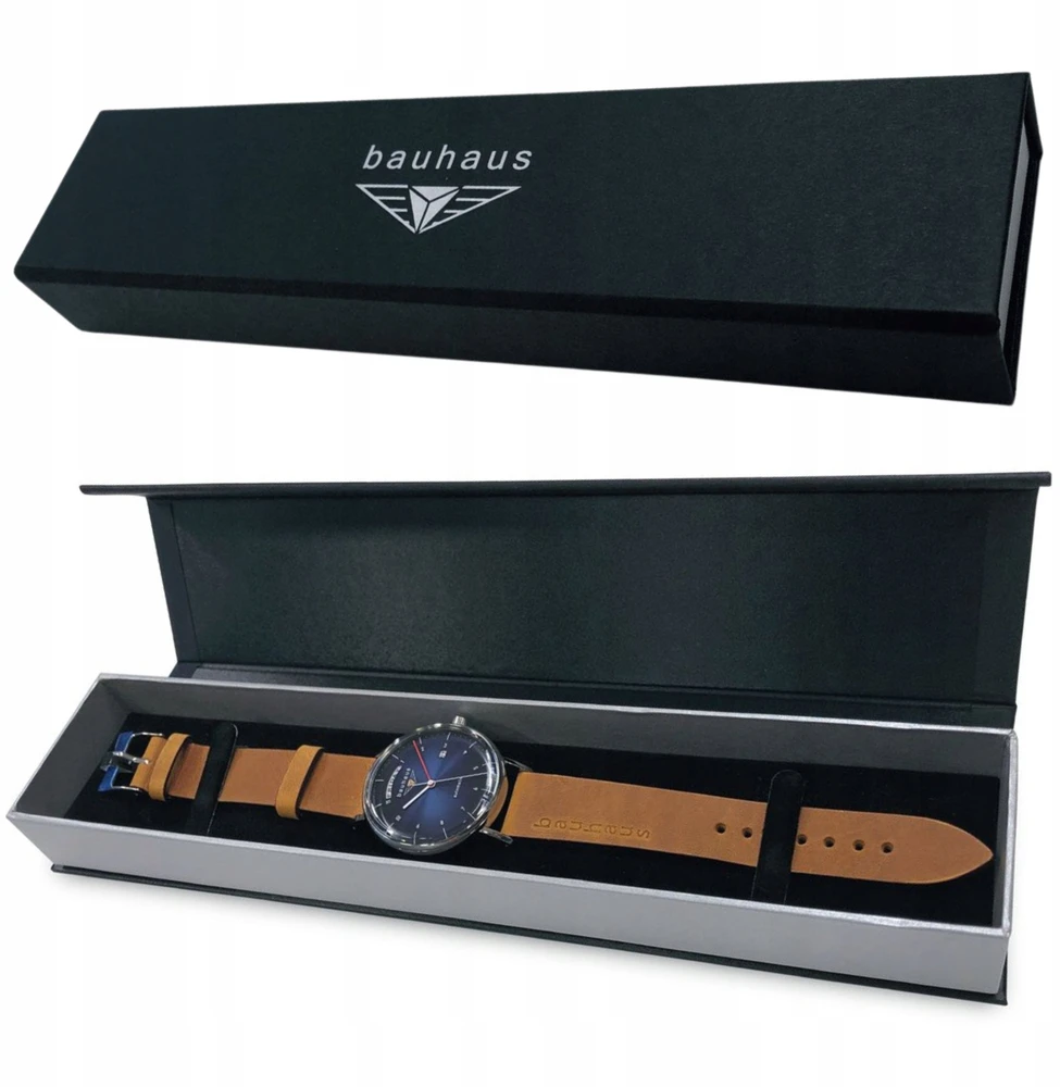 Išmanusis laikrodis Bauhaus Aviation Titanium 28623 laikrodis, 42 mm
