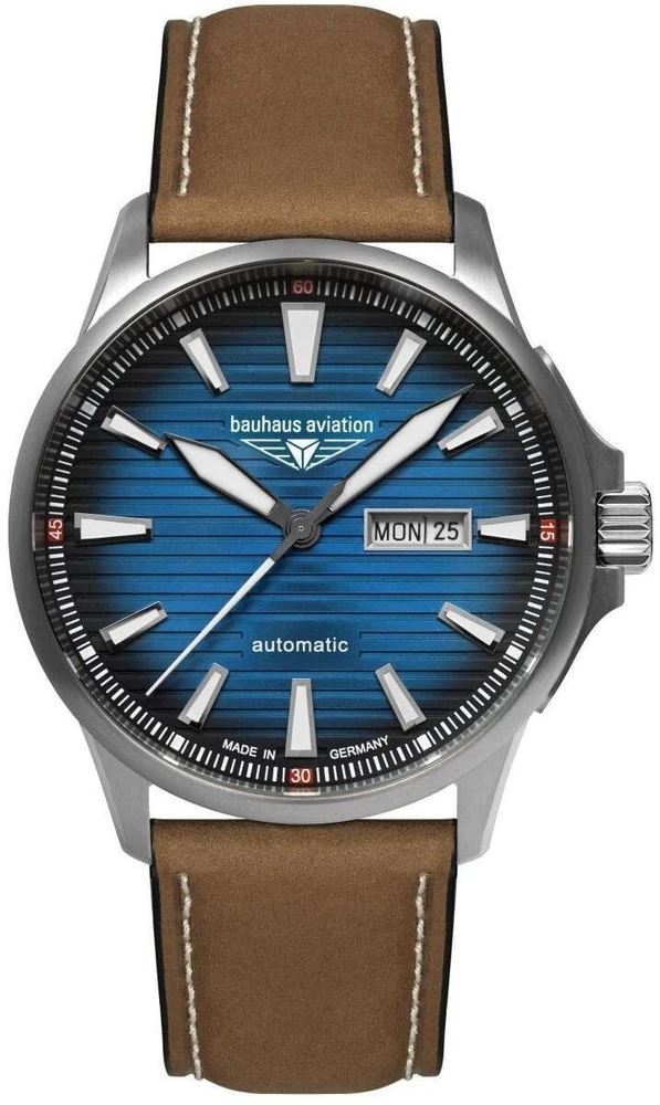 Išmanusis laikrodis Bauhaus Aviation Titanium 28623 laikrodis, 42 mm