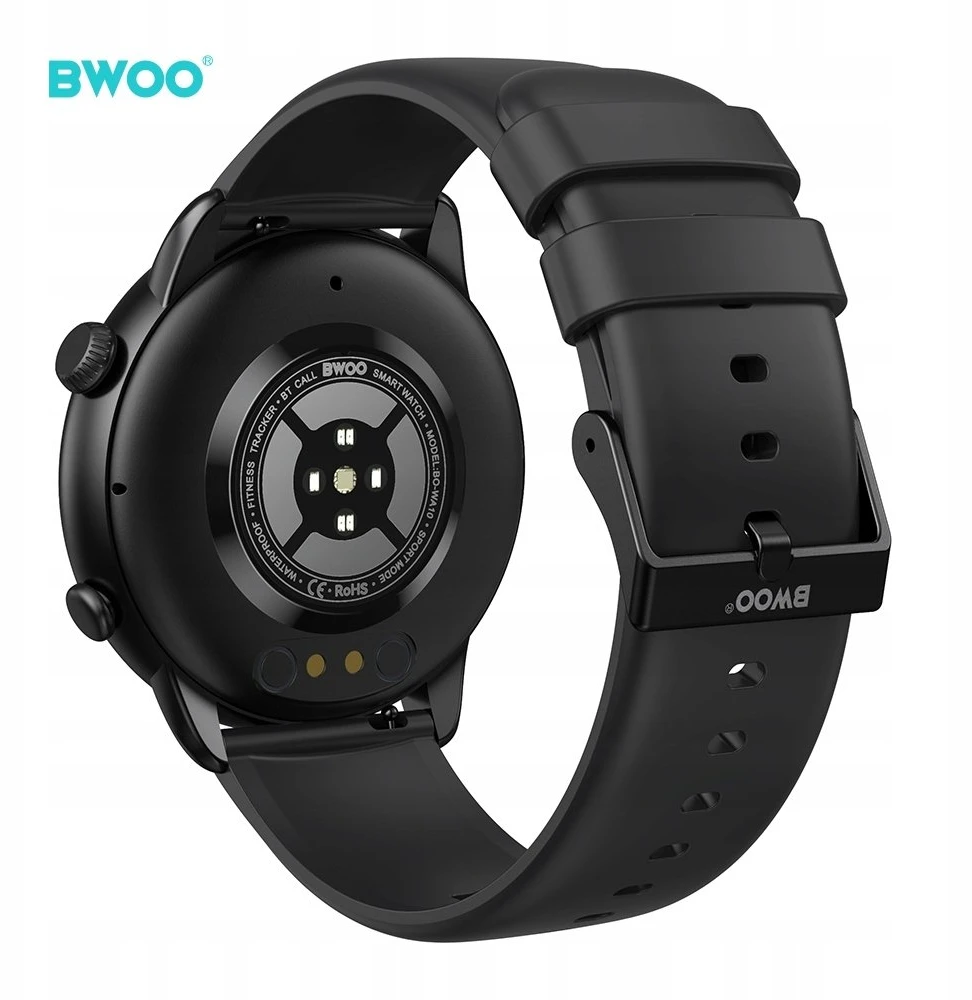 BWOO išmanusis laikrodis WA-10 1.32” AMOLED juodas