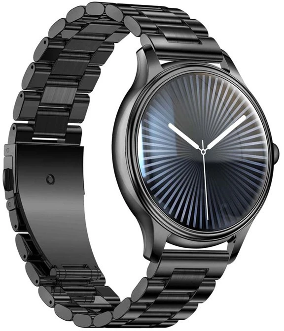 Išmanusis laikrodis COLMI L28 Smart Watch (juodas + juodas steel strap)
