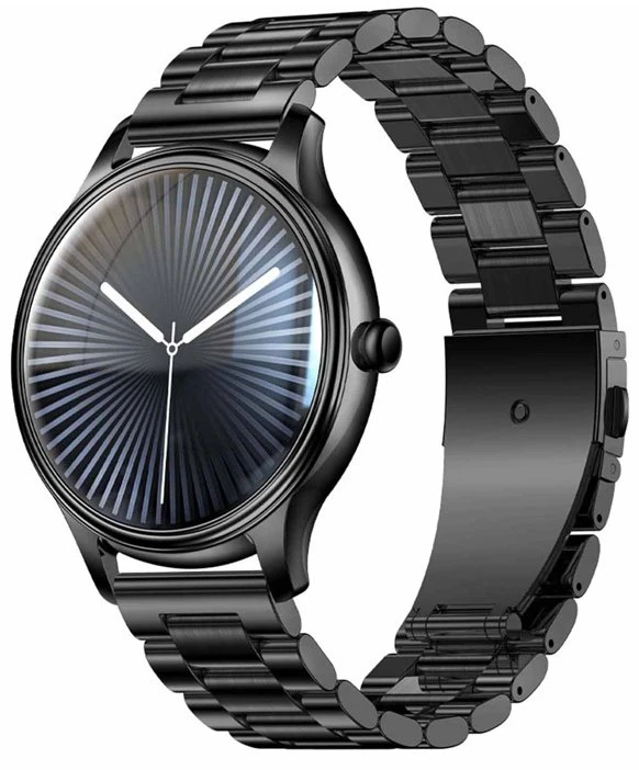 Išmanusis laikrodis COLMI L28 Smart Watch (juodas + juodas steel strap)