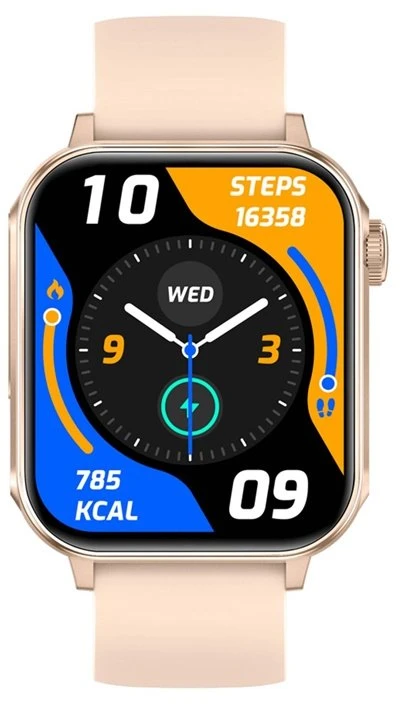 Išmanusis laikrodis Colmi P80 smartwatch (auksinis)