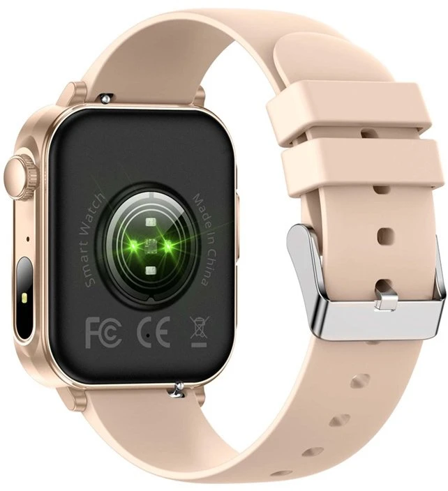Išmanusis laikrodis Colmi P80 smartwatch (auksinis)