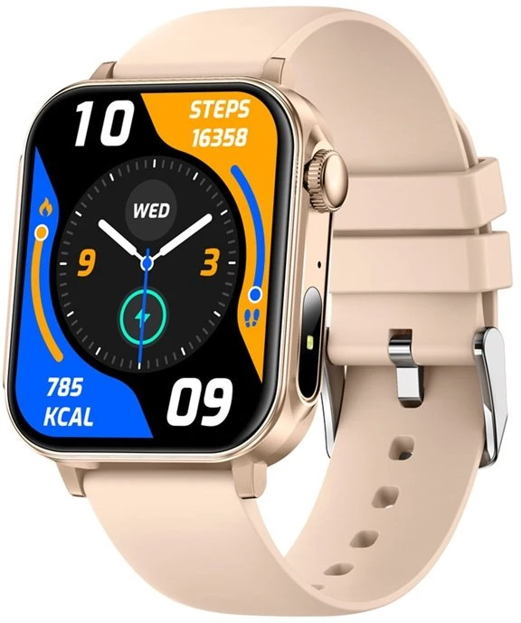 Išmanusis laikrodis Colmi P80 smartwatch (auksinis)