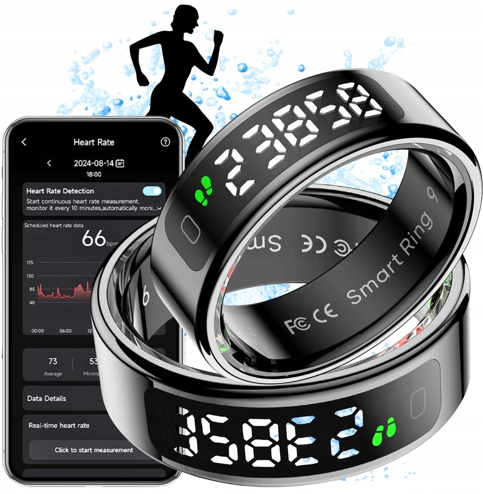 Smartring Colmi R12 18.3MM 8 (juodas)