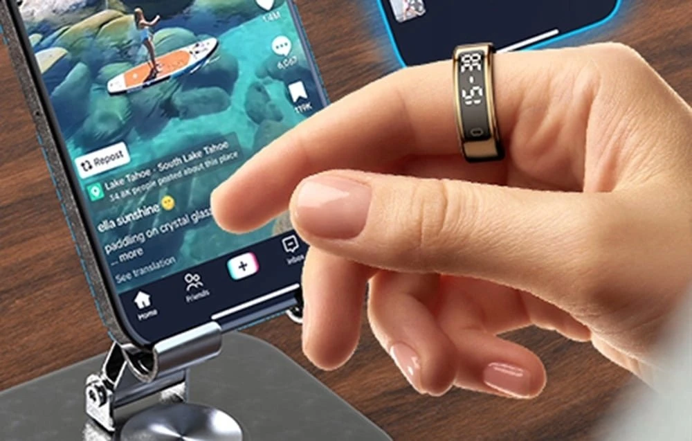 Smartring Colmi R12 18.3MM 8 (juodas)
