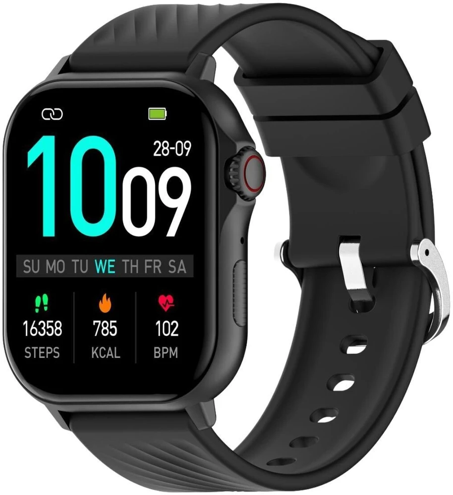 DNV Denver Išmanusis laikrodis Juodas 5,41 cm (2.13″) AMOLED Skaitmeninis Lietimui jautrus ekranas Juoda GPS (palydovinis)