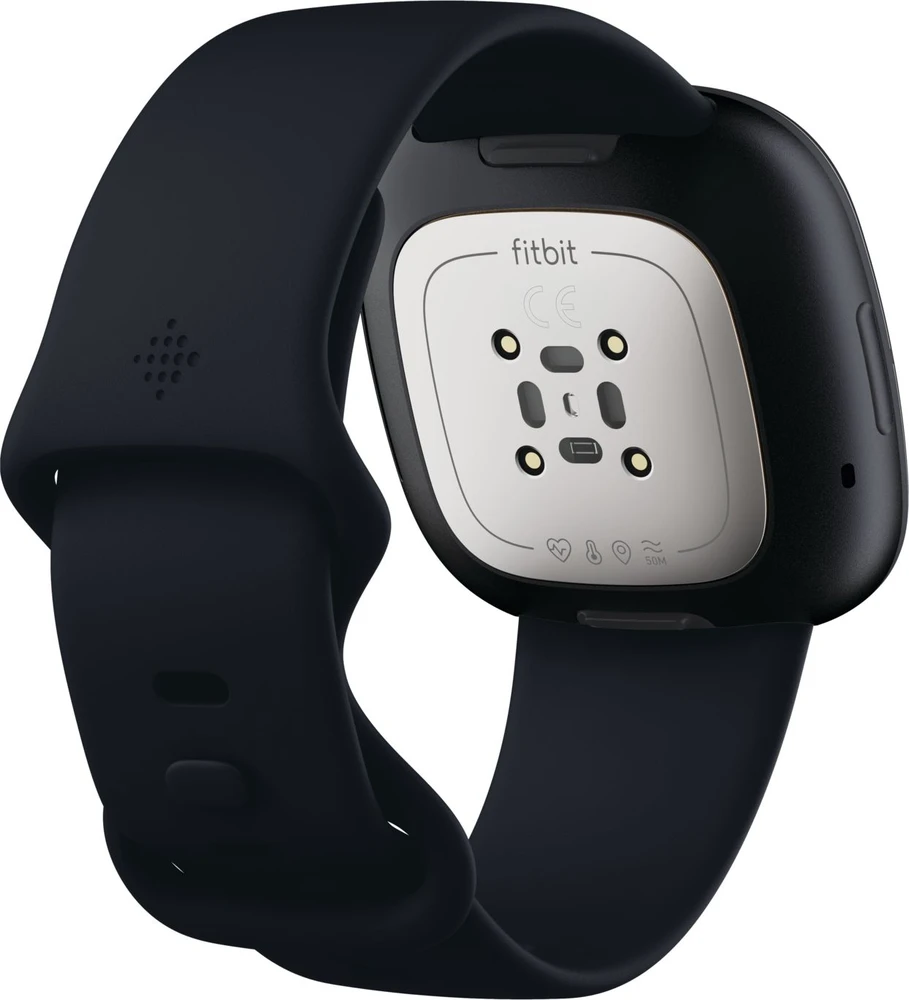 Išmanusis laikrodis Fitbit Sense, Juodas
