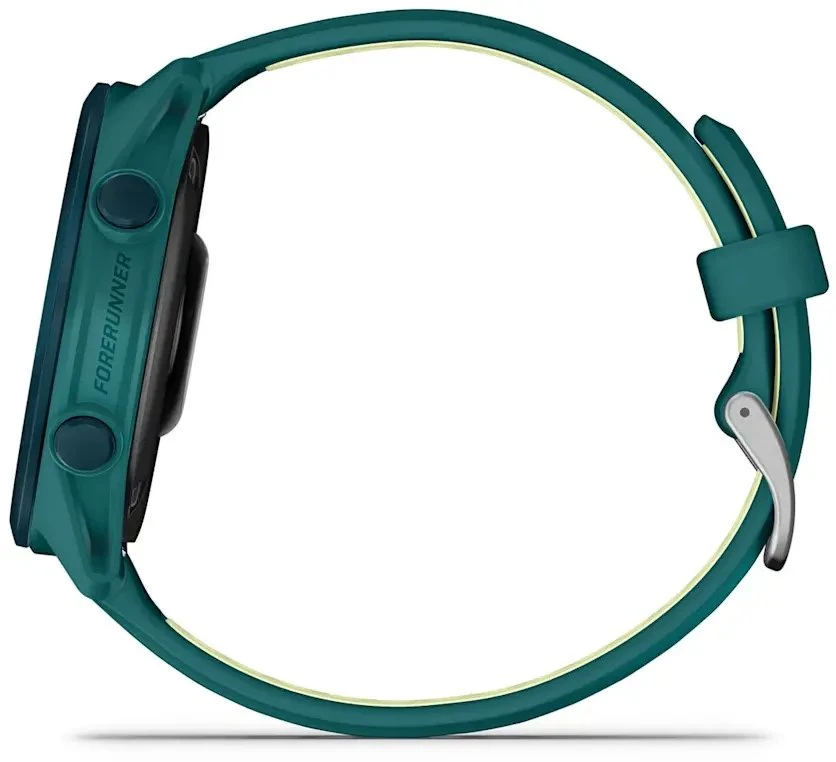„Garmin Forerunner 170 Music“ išmanusis laikrodis, žalsvai mėlyna/citrininė spalva