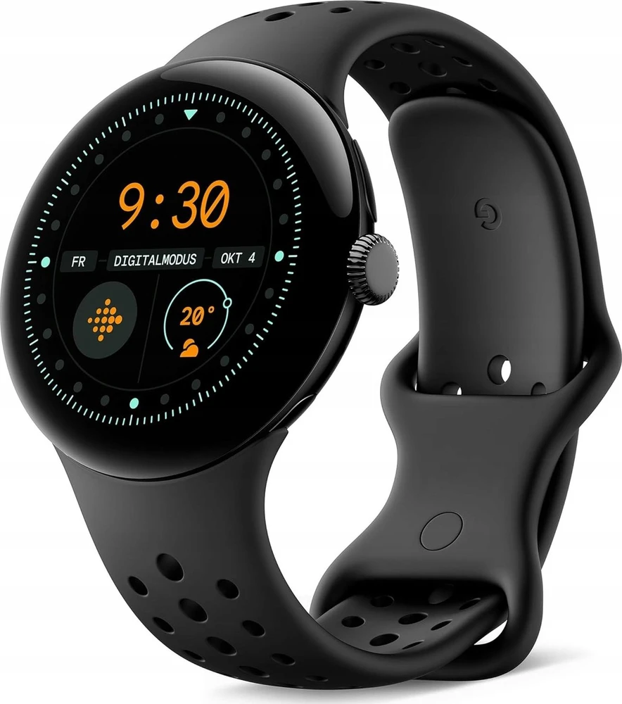 Išmanusis laikrodis Išmausis laikrodis Google Pixel Watch 3 45mm BT – Obsidian Juodas