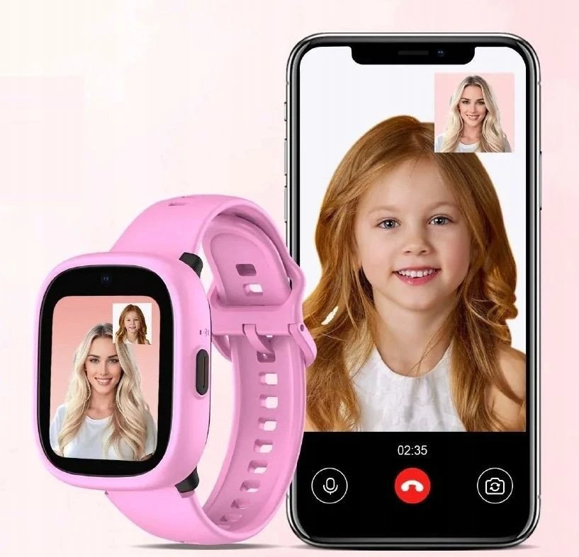 Išmanusis laikrodis KidoBoo K3 WatchMe GEN2 Rožinė / Violetinis (SB10609)