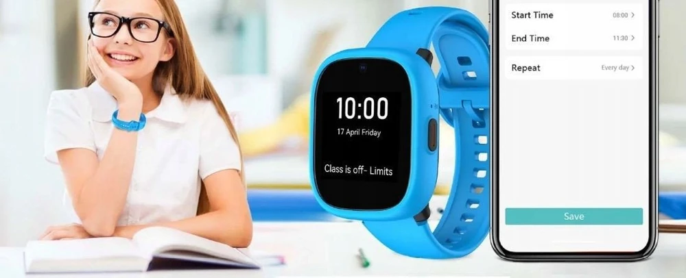 Išmanusis laikrodis KidoBoo K3 WatchMe GEN2 Rožinė / Violetinis (SB10609)