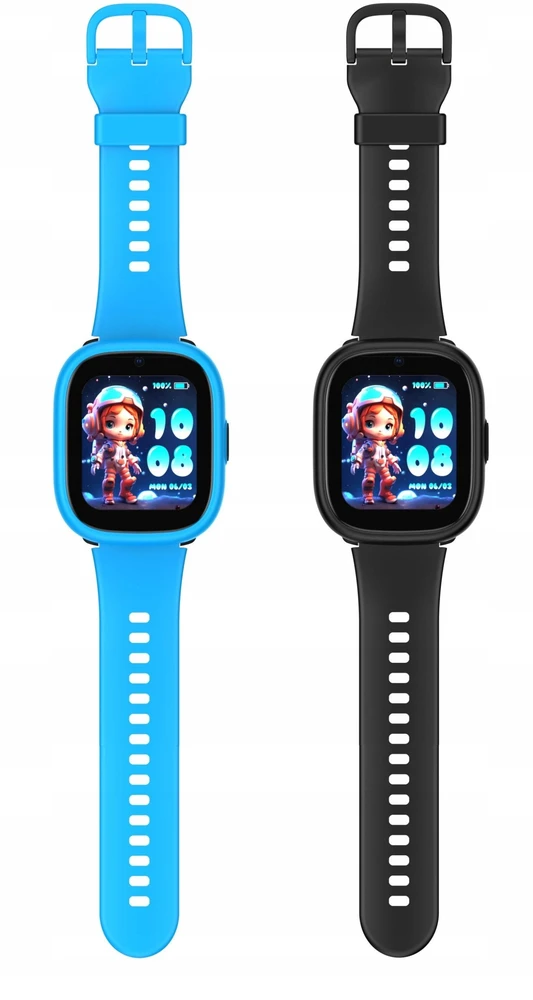 Išmanusis laikrodis KidoBoo K3 WatchMe GEN2 4G Mėlyna/Juodas (SB10608)