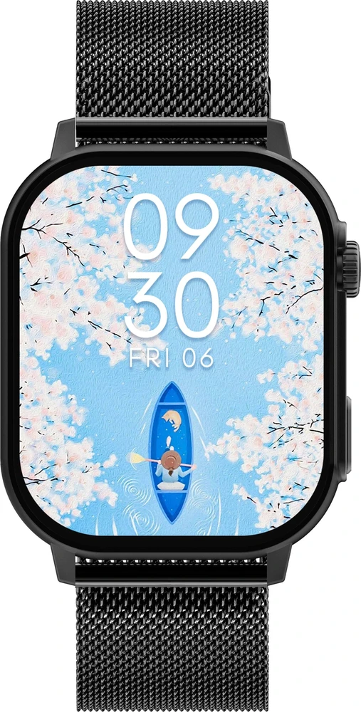 Išmanusis laikrodis UNISEX GRAVITY GT15-1 - ROZMOWY BLUETOOTH, DODATKOWY PASEK (sg029a)