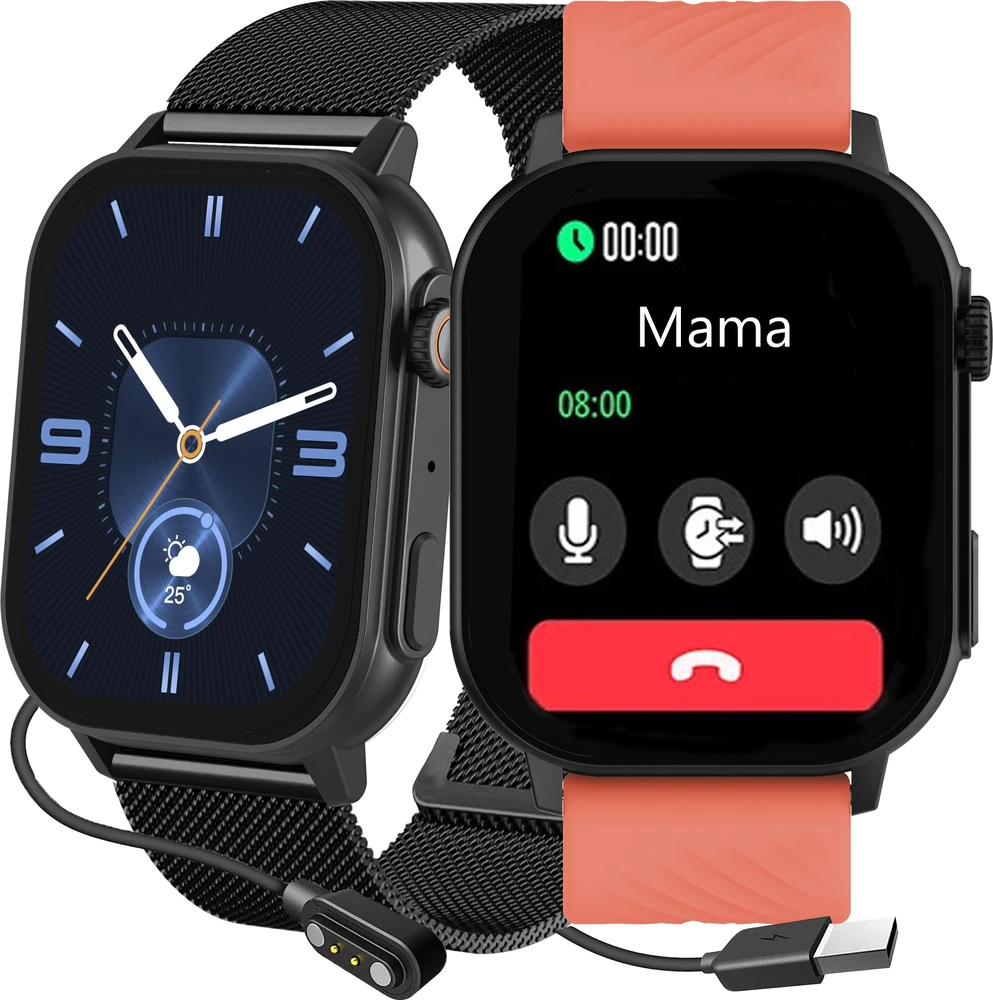Išmanusis laikrodis UNISEX GRAVITY GT15-3 - BLUETOOTH CONNECTIONS, ADDITIONAL PASSAGE (sg029c)