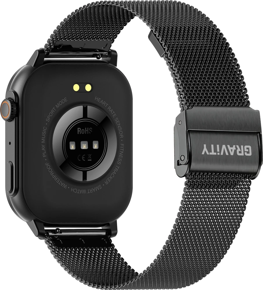 Išmanusis laikrodis UNISEX GRAVITY GT15-3 - BLUETOOTH CONNECTIONS, ADDITIONAL PASSAGE (sg029c)