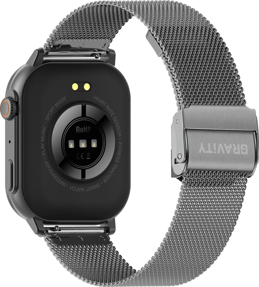 Išmanusis laikrodis UNISEX GRAVITY GT15-4 - ROZMOWY BLUETOOTH, DODATKOWY PASEK (sg029d)
