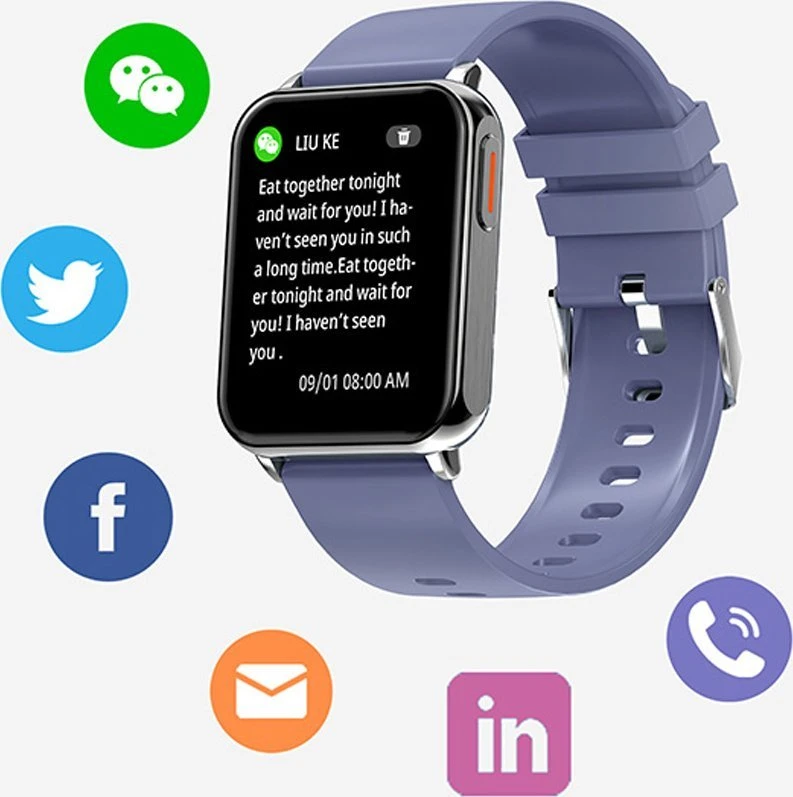 Išmanusis laikrodis UNISEX GRAVITY GT17-2 - AMOLED, DODATKOWY PASEK (sg038b)
