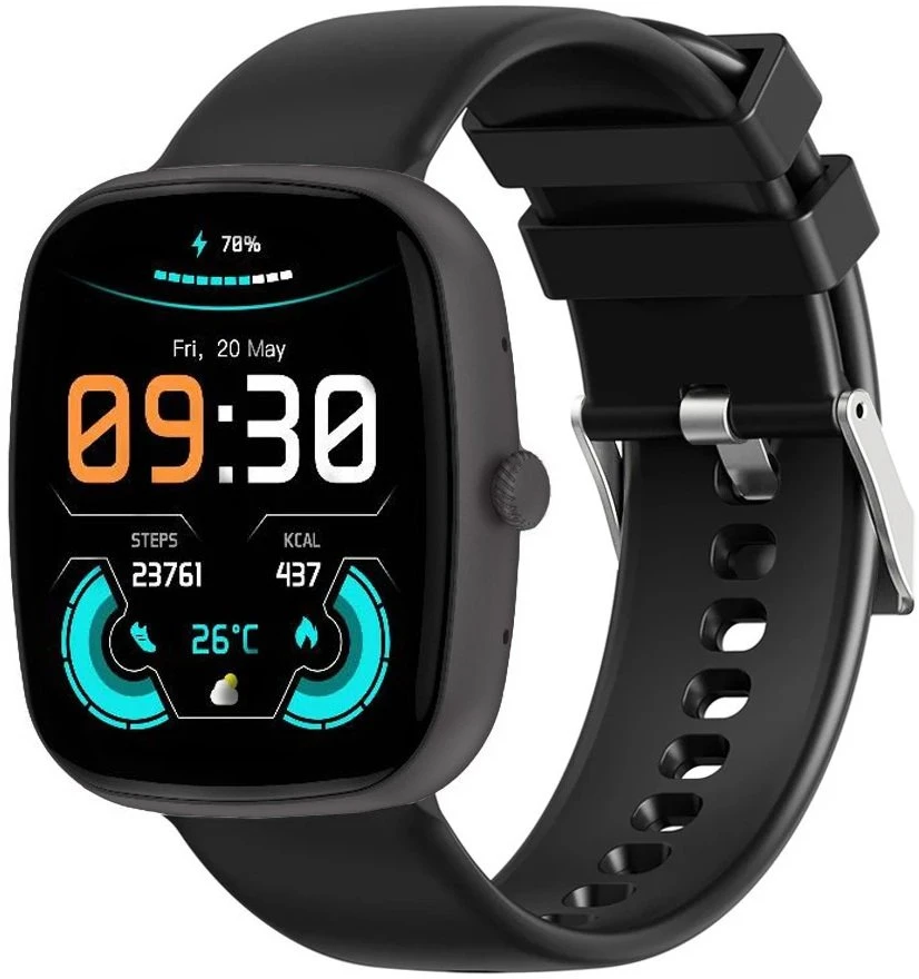 Išmanusis laikrodis UNISEX GRAVITY GT18-10 - BLUETOOTH POKALBIAI, PAPILDOMAS DIRŽELIS (sg036j)