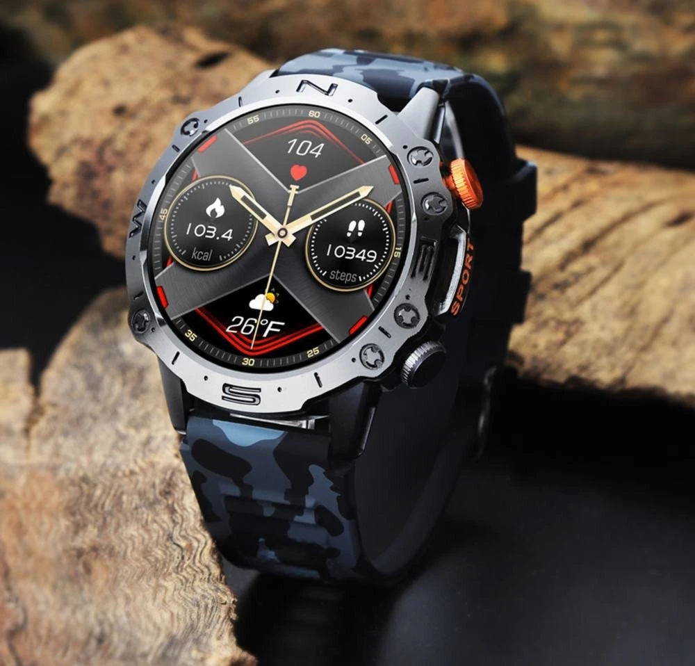 Išmanusis laikrodis MĘSKI GRAVITY GT20-7 - AMOLED, DODATKOWY PASEK (sg024g)