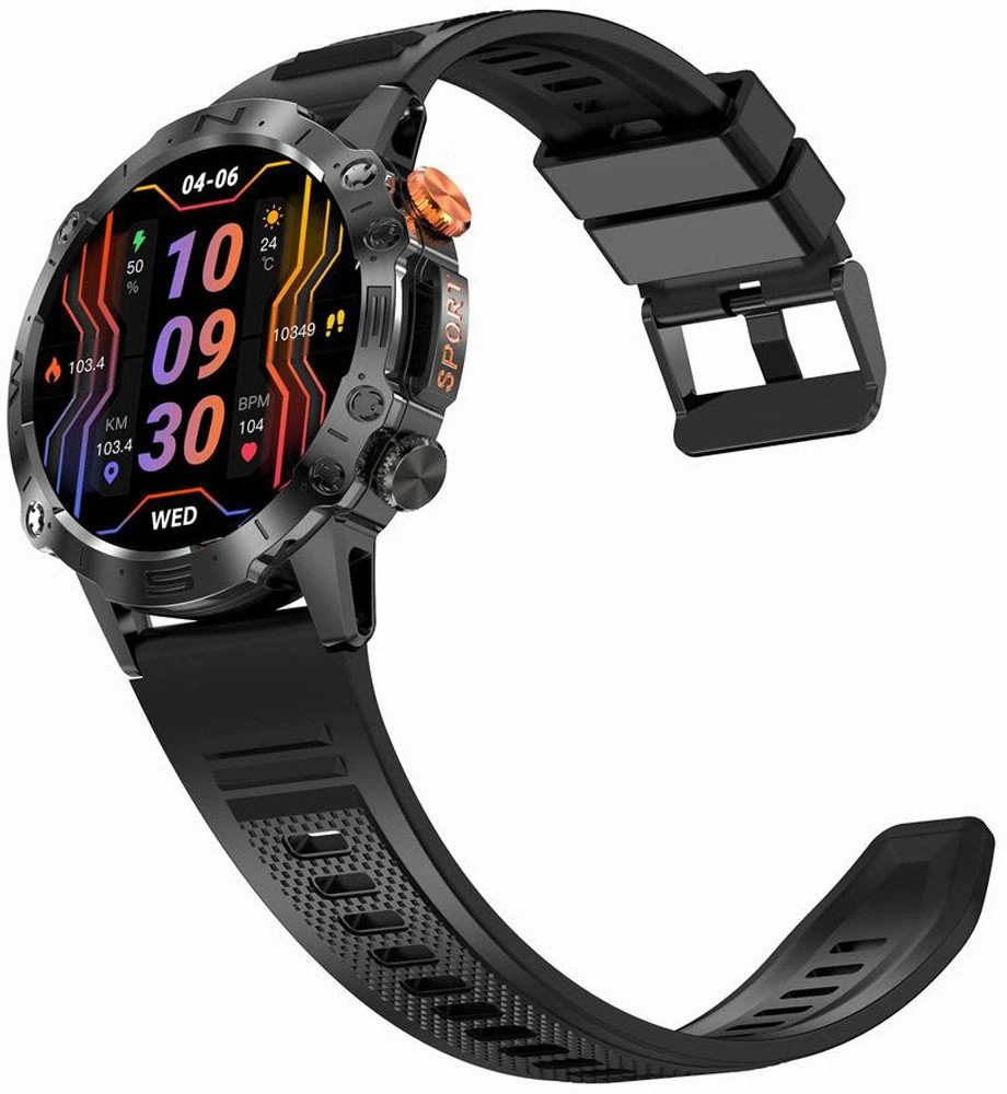 Išmanusis laikrodis MĘSKI GRAVITY GT20-7 - AMOLED, DODATKOWY PASEK (sg024g)