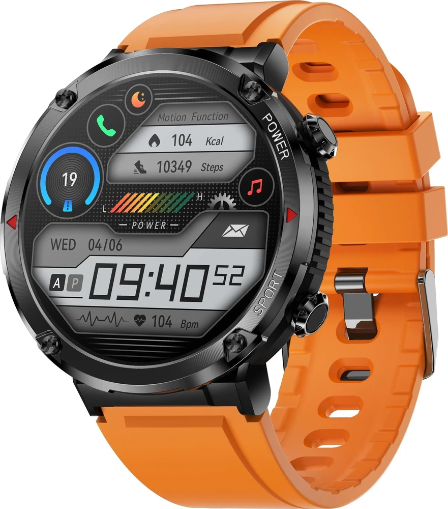Išmanusis laikrodis MĘSKI GRAVITY GT21-2 - BLUETOOTH CALL, DODATKOWY PASEK (sg025b)