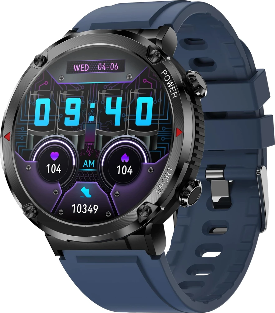 Išmanusis laikrodis MĘSKI GRAVITY GT21-5 - BLUETOOTH CALL, DODATKOWY PASEK (sg025e)