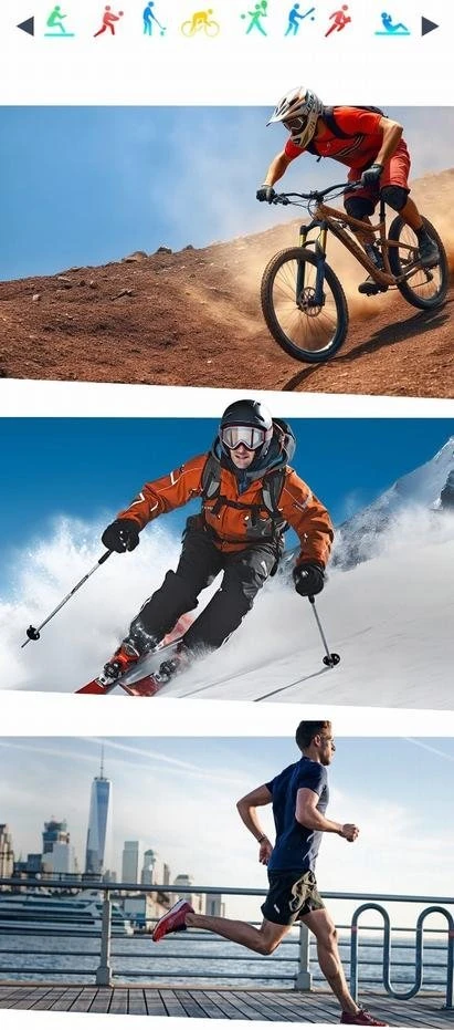 GRAVITY GT22-1 MEN'S Išmanusis laikrodis - AMOLED, ADDITIONAL BELT (sg030a)