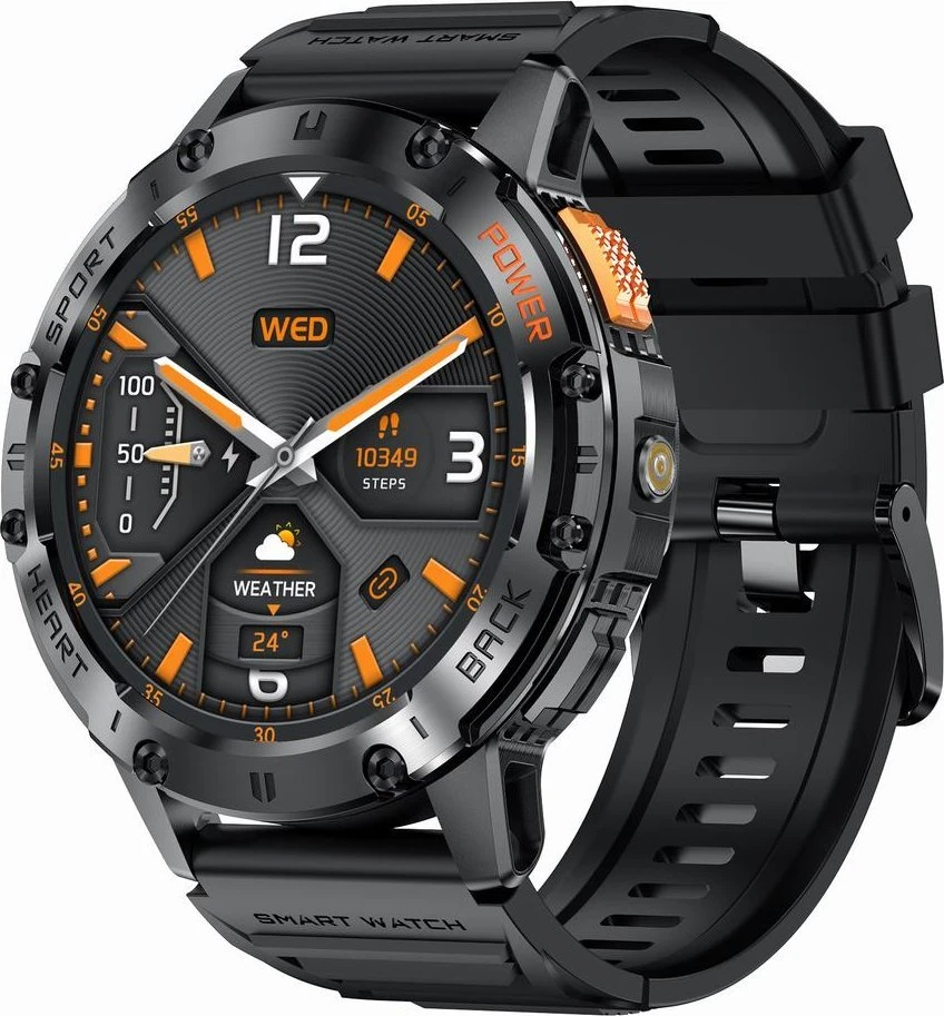 GRAVITY GT22-1 MEN'S Išmanusis laikrodis - AMOLED, ADDITIONAL BELT (sg030a)