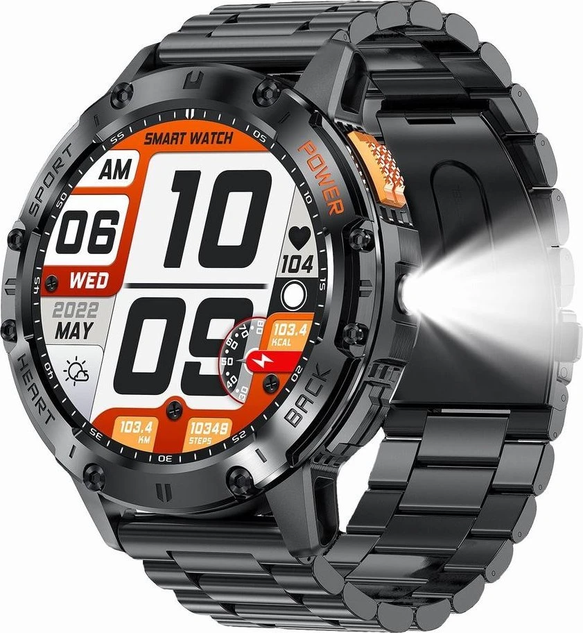 GRAVITY GT22-1 MEN'S Išmanusis laikrodis - AMOLED, ADDITIONAL BELT (sg030a)