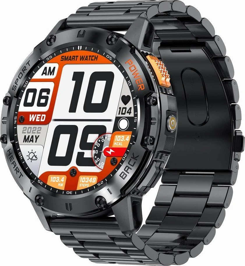 GRAVITY GT22-1 MEN'S Išmanusis laikrodis - AMOLED, ADDITIONAL BELT (sg030a)