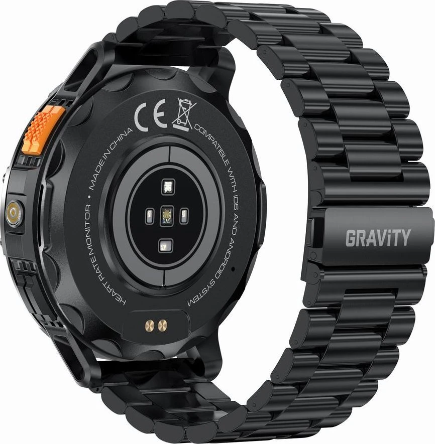 GRAVITY GT22-1 MEN'S Išmanusis laikrodis - AMOLED, ADDITIONAL BELT (sg030a)