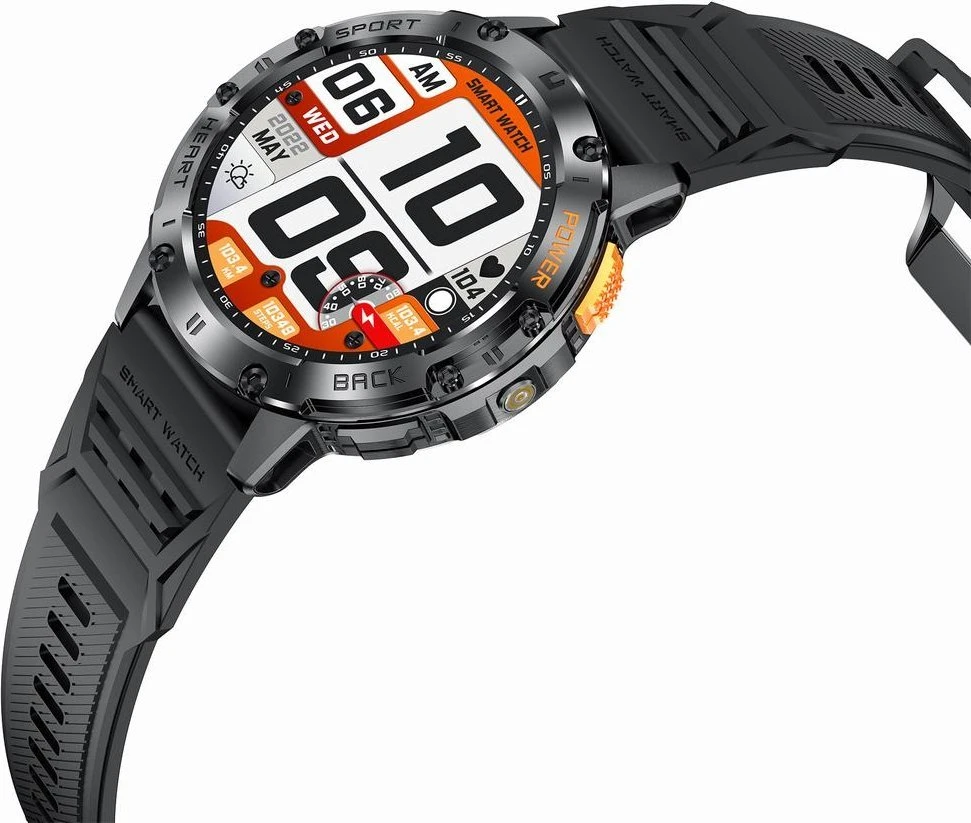 GRAVITY GT22-1 MEN'S Išmanusis laikrodis - AMOLED, ADDITIONAL BELT (sg030a)