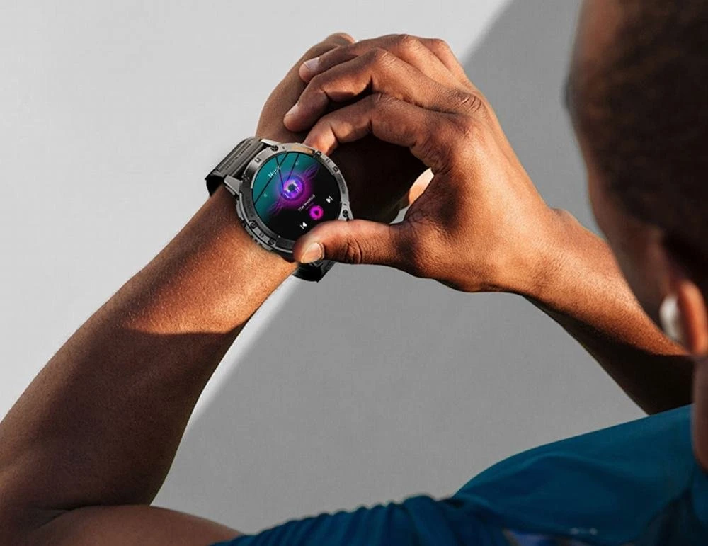 GRAVITY GT22-1 MEN'S Išmanusis laikrodis - AMOLED, ADDITIONAL BELT (sg030a)