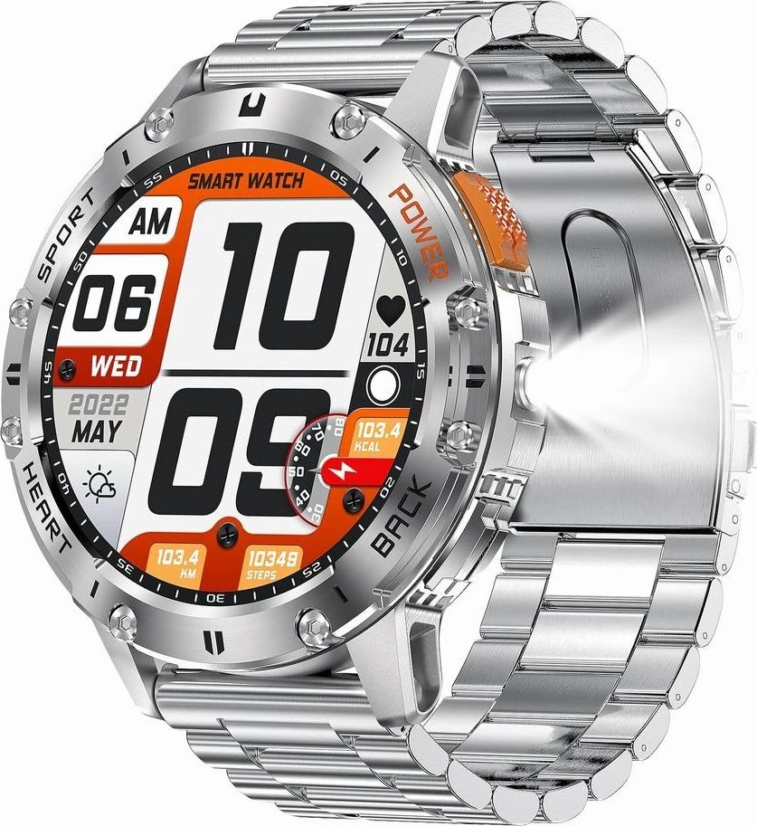 GRAVITY GT22-2 MEN'S Išmanusis laikrodis - AMOLED, ADDITIONAL BELT (sg030b)