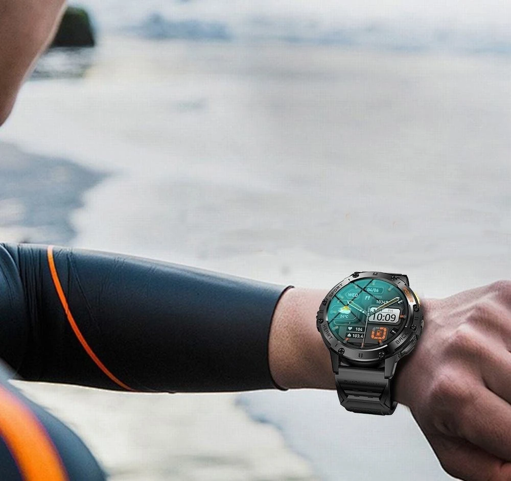 GRAVITY GT22-2 MEN'S Išmanusis laikrodis - AMOLED, ADDITIONAL BELT (sg030b)