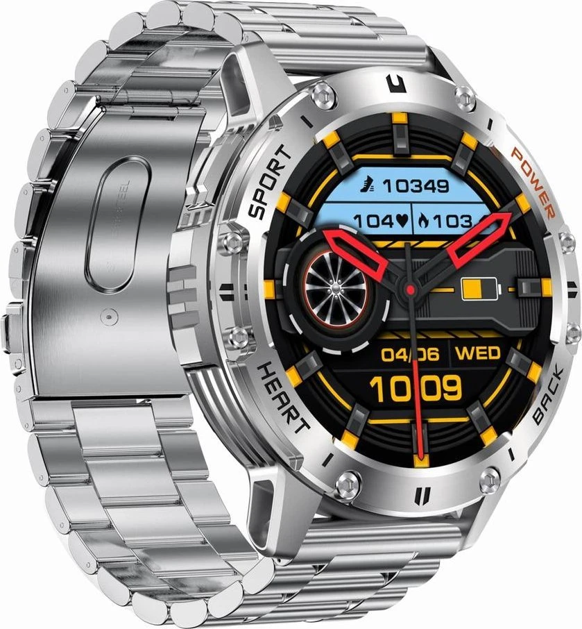 GRAVITY GT22-2 MEN'S Išmanusis laikrodis - AMOLED, ADDITIONAL BELT (sg030b)