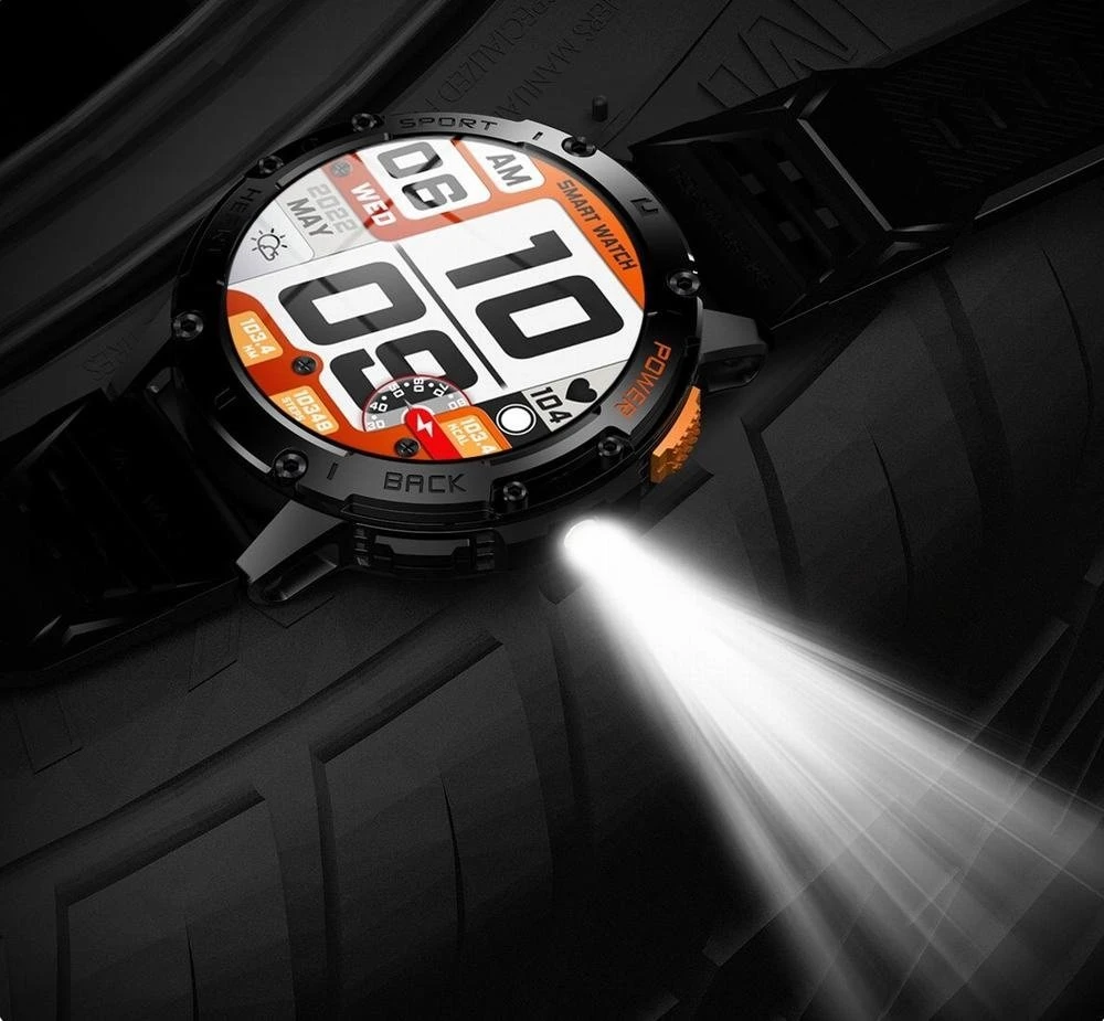 GRAVITY GT22-2 MEN'S Išmanusis laikrodis - AMOLED, ADDITIONAL BELT (sg030b)