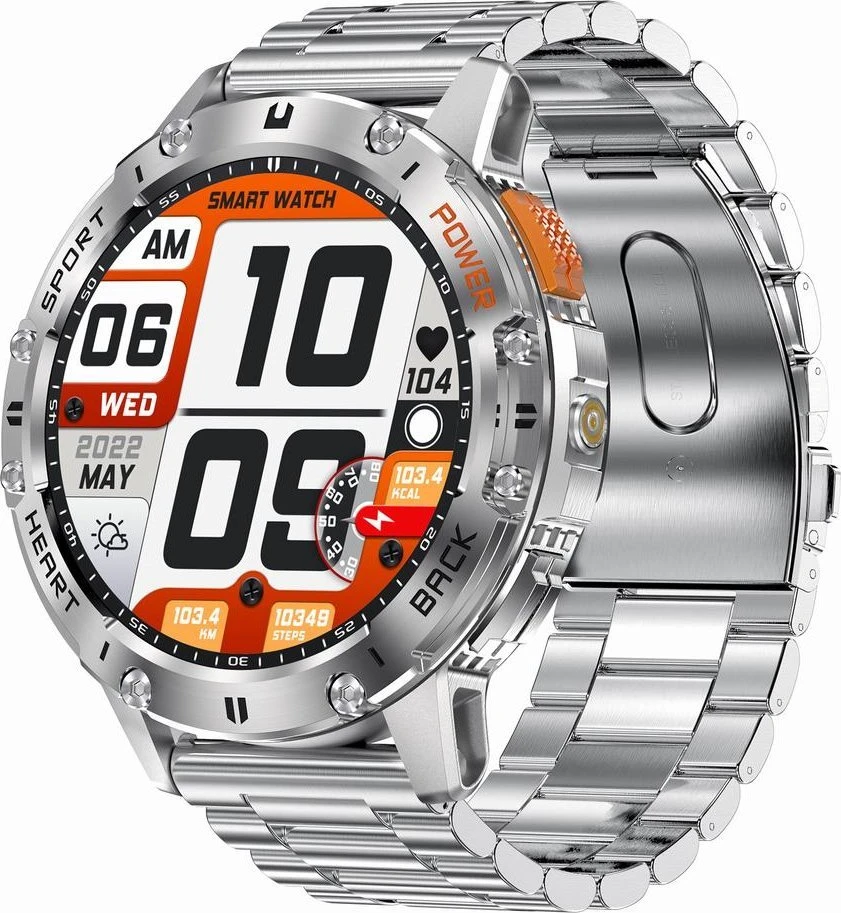 GRAVITY GT22-2 MEN'S Išmanusis laikrodis - AMOLED, ADDITIONAL BELT (sg030b)