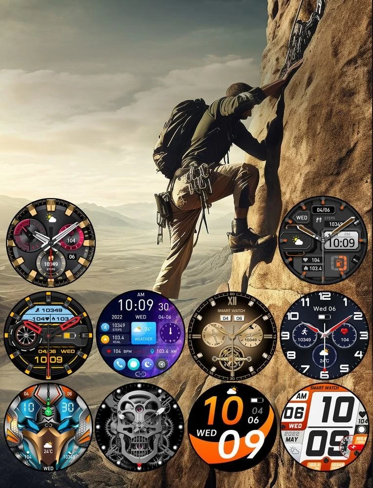 GRAVITY GT22-2 MEN'S Išmanusis laikrodis - AMOLED, ADDITIONAL BELT (sg030b)