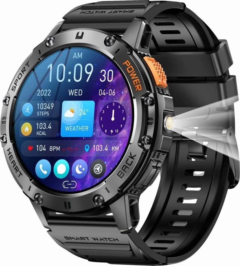 GRAVITY GT22-5 MEN'S Išmanusis laikrodis - AMOLED, ADDITIONAL BELT (sg030e)