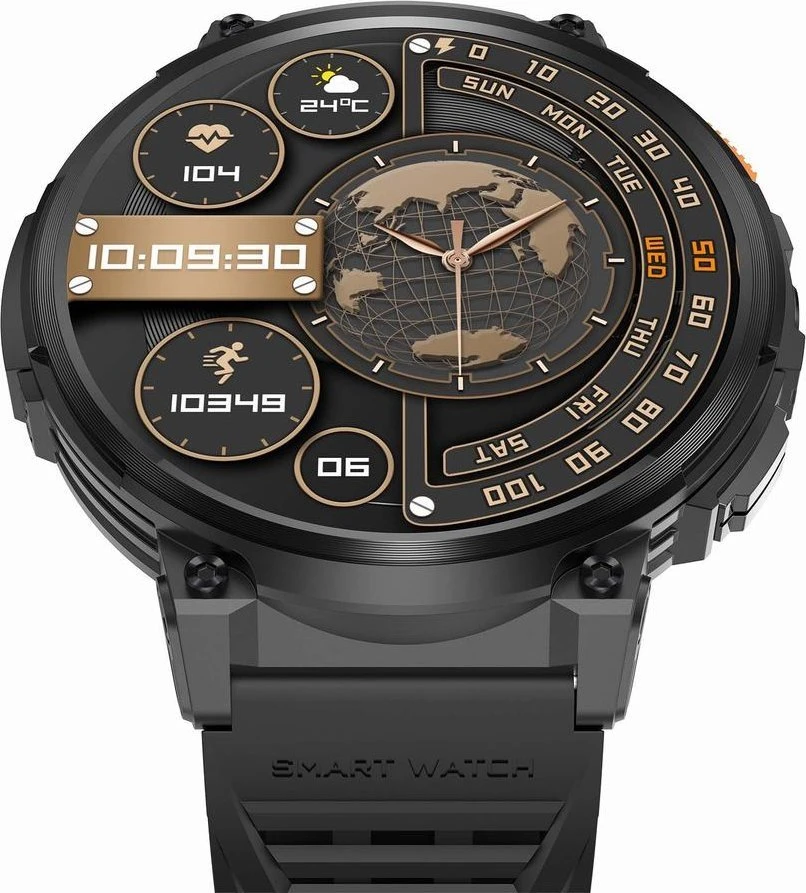 GRAVITY GT23-1 MEN'S Išmanusis laikrodis - TIMER, ADDITIONAL PASSAGE (sg031a)