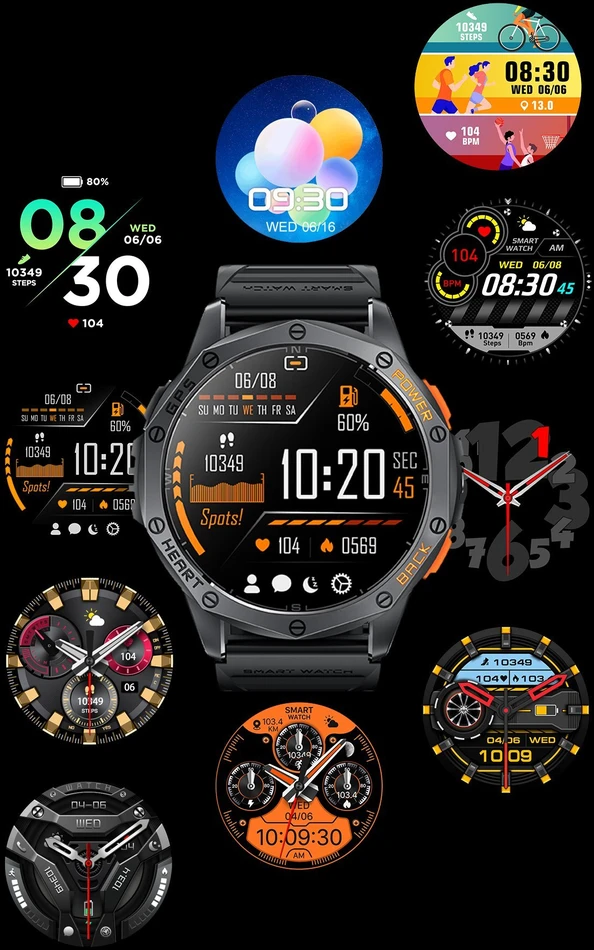 GRAVITY GT24-1 MEN'S Išmanusis laikrodis - TIMER, ADDITIONAL PASSAGE (sg033a)