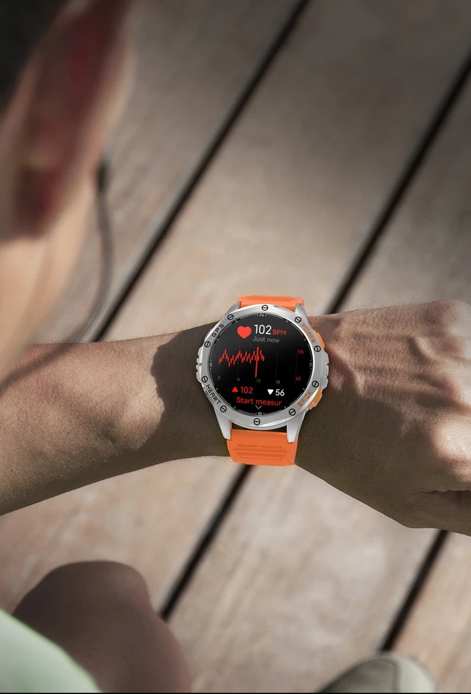 GRAVITY GT24-1 MEN'S Išmanusis laikrodis - TIMER, ADDITIONAL PASSAGE (sg033a)