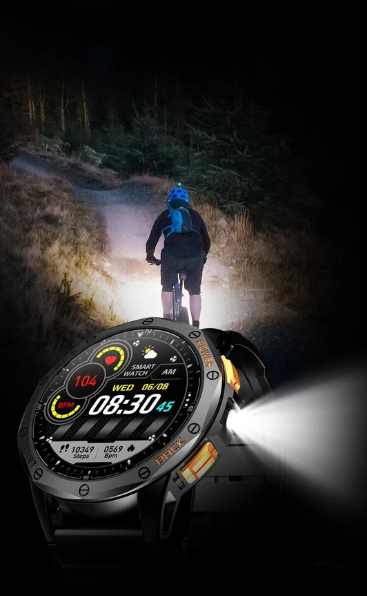 GRAVITY GT24-2 MEN'S Išmanusis laikrodis - TIMER, ADDITIONAL PASSAGE (sg033b)