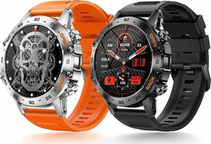 Išmanusis laikrodis Gravity GT9-2, Tamsaus sidabro spalvos