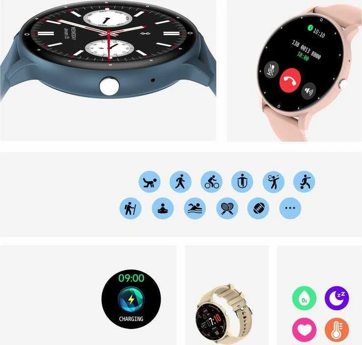 Išmanusis laikrodis UNISEX GRAVITY GT1-3 PRO - BLUETOOTH CONNECTIONS, ADDITIONAL PASSAGE (sg027c)