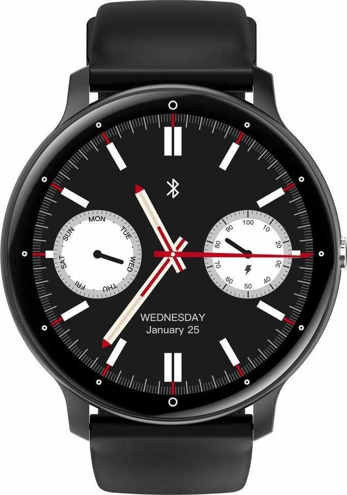 Išmanusis laikrodis UNISEX GRAVITY GT1-2 PRO - BLUETOOTH RYŠYS, PAPILDOMAS PRAŽAS (sg027b)