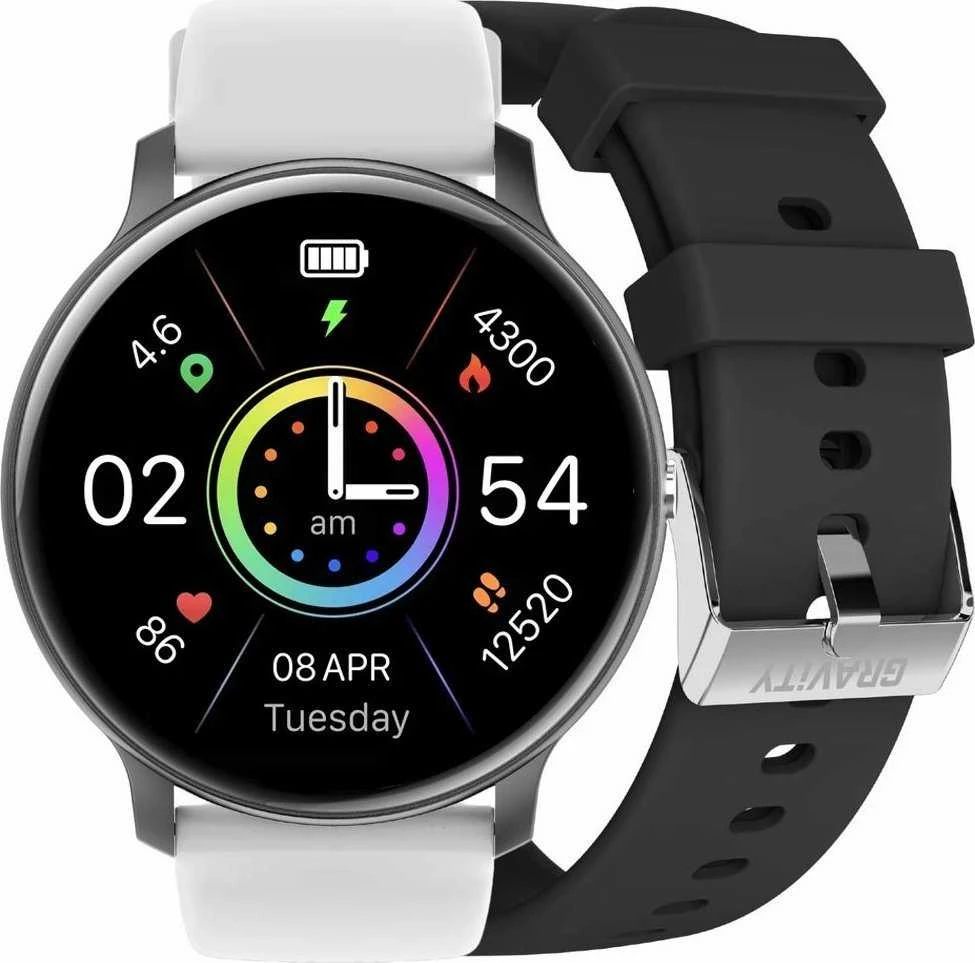 Išmanusis laikrodis UNISEX GRAVITY GT1-4 PRO - ROZMOWY BLUETOOTH, DODATKOWY PASEK (sg027d)